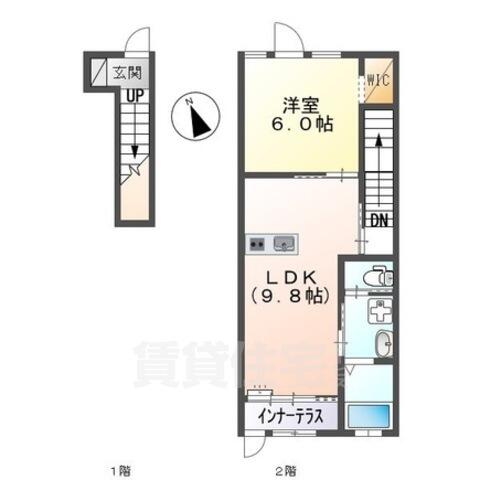 同じ建物の物件間取り写真 - ID:223032345834