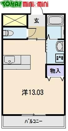 リジエール２１｜三重県松阪市川井町(賃貸マンション1R・2階・32.00㎡)の写真 その2