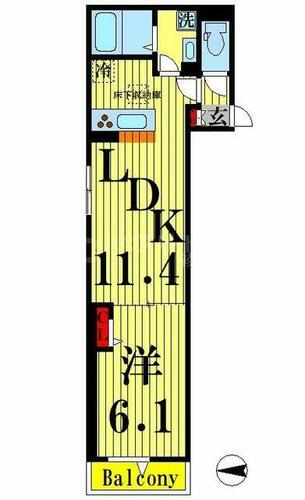 同じ建物の物件間取り写真 - ID:213101519191