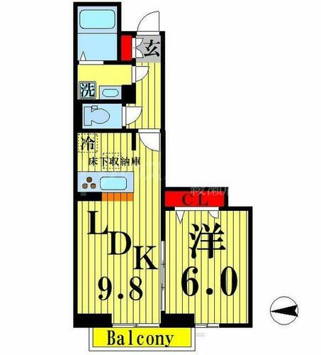 同じ建物の物件間取り写真 - ID:213101519432