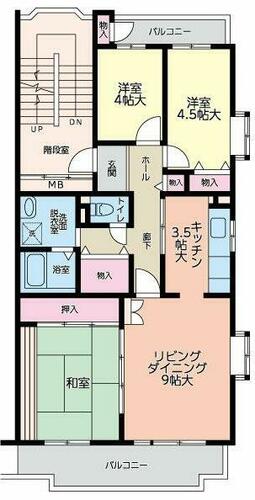 同じ建物の物件間取り写真 - ID:214055636820