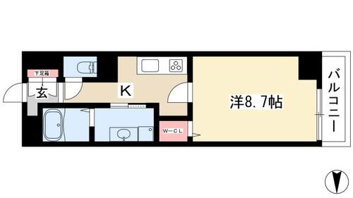 同じ建物の物件間取り写真 - ID:223032373043