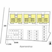 グランシャリオ　ＡＢＣ C202 ｜ 山梨県南アルプス市有野（賃貸アパート1LDK・2階・45.42㎡） その3