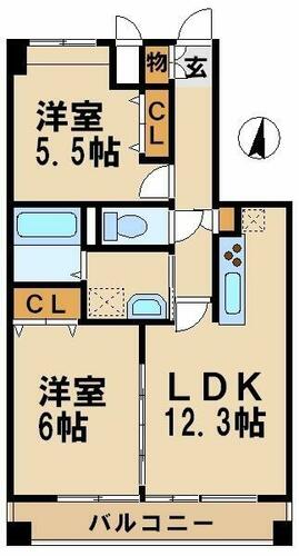 同じ建物の物件間取り写真 - ID:214054878759