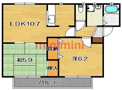 同じ建物の物件間取り写真 - ID:227082179637