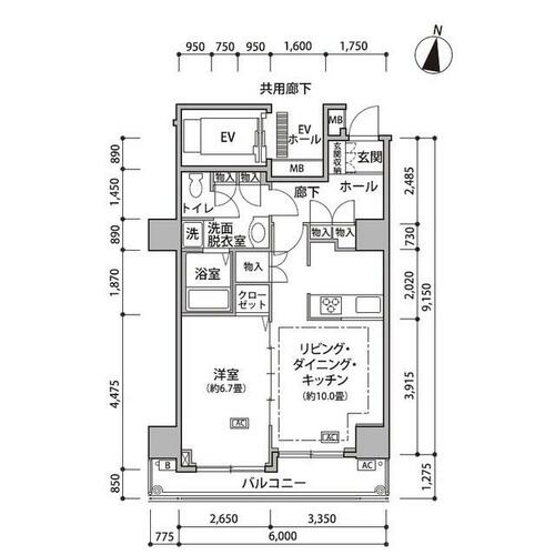 同じ建物の物件間取り写真 - ID:213106082721