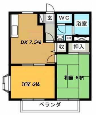 同じ建物の物件間取り写真 - ID:211046560433