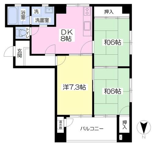 同じ建物の物件間取り写真 - ID:227077144011