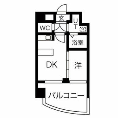 愛知県名古屋市守山区小六町(賃貸マンション1DK・3階・35.00㎡)の写真 その2