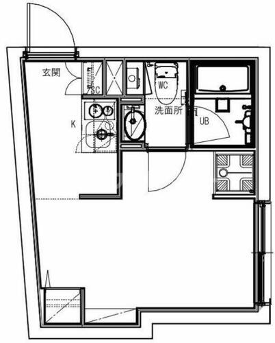 同じ建物の物件間取り写真 - ID:213106391539