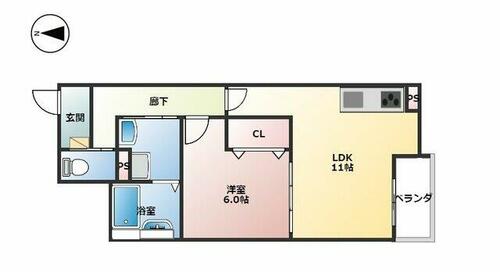 同じ建物の物件間取り写真 - ID:223032488166