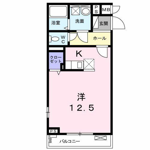 同じ建物の物件間取り写真 - ID:214054879945