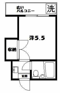レオのがた 205｜東京都中野区野方６丁目(賃貸アパート1K・2階・16.00㎡)の写真 その2