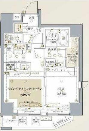 同じ建物の物件間取り写真 - ID:213101662111