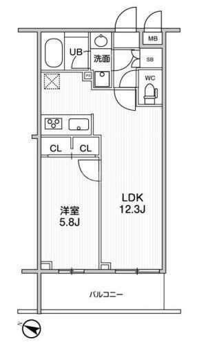 同じ建物の物件間取り写真 - ID:213101662607