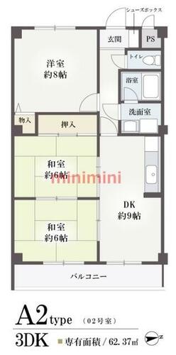 同じ建物の物件間取り写真 - ID:227082274491