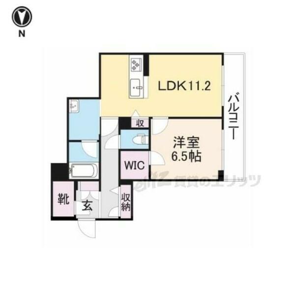 奈良県橿原市八木町３丁目(賃貸マンション1LDK・2階・49.22㎡)の写真 その2