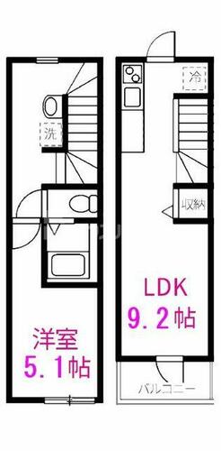 同じ建物の物件間取り写真 - ID:213101664659