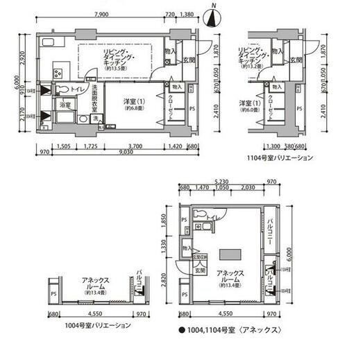 同じ建物の物件間取り写真 - ID:213106786611