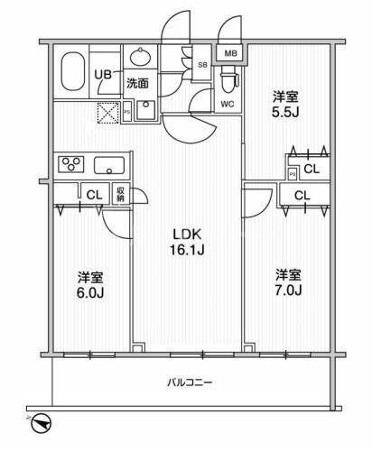 同じ建物の物件間取り写真 - ID:213101662620