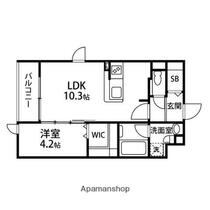 ファミールサイセイⅣ 306 ｜ 宮城県仙台市宮城野区新田東２丁目（賃貸マンション1LDK・3階・38.64㎡） その2