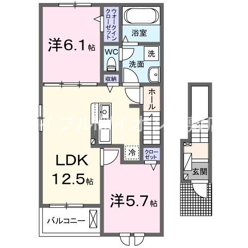 同じ建物の物件間取り写真 - ID:233019939373