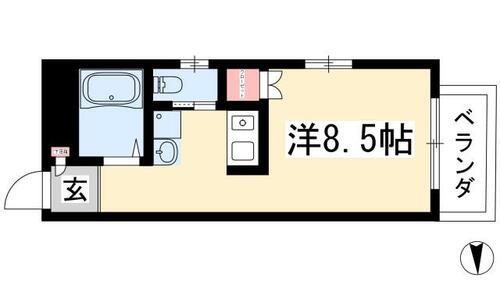 同じ建物の物件間取り写真 - ID:223029280811