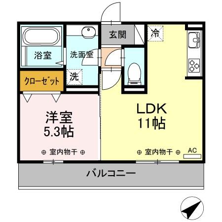 同じ建物の物件間取り写真 - ID:242001493069