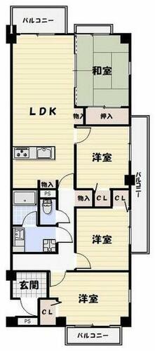 同じ建物の物件間取り写真 - ID:212042262339