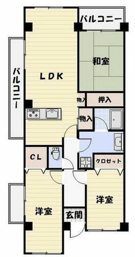 同じ建物の物件間取り写真 - ID:212042851275