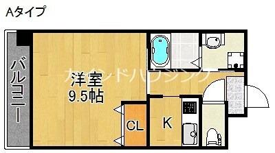 ＲＥＢＡＮＧＡ阿倍野ＡＰ｜大阪府大阪市西成区天下茶屋東１丁目(賃貸マンション1K・2階・31.00㎡)の写真 その2