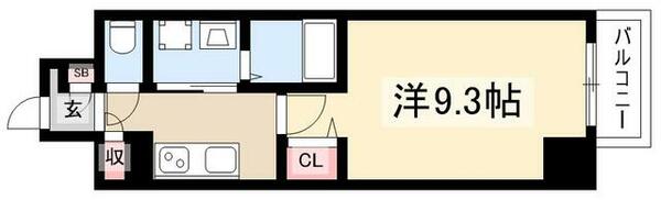 Ｋ　Ｓｍａｒｔ　Ｉｍａｉｋｅ 203｜愛知県名古屋市千種区今池１丁目(賃貸マンション1K・2階・29.10㎡)の写真 その2