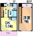 渋谷区幡ヶ谷３丁目 3階建 築19年のイメージ