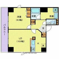 東京都中野区弥生町２丁目（賃貸マンション1LDK・6階・51.39㎡） その2