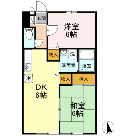 同じ建物の物件間取り写真 - ID:240029259787