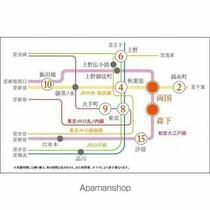 プラウドフラット両国Ⅱ 101 ｜ 東京都墨田区両国３丁目（賃貸マンション1R・1階・25.11㎡） その6