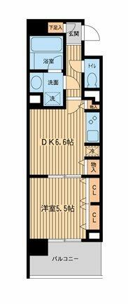 ドゥーエ横濱台町｜神奈川県横浜市神奈川区台町(賃貸マンション1DK・--・34.67㎡)の写真 その2