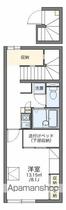 レオパレスパピヨンＡ 202 ｜ 千葉県松戸市和名ケ谷（賃貸アパート1K・2階・28.02㎡） その2