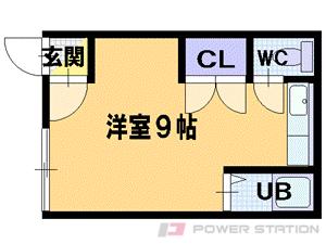 同じ建物の物件間取り写真 - ID:201021324407