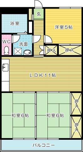 同じ建物の物件間取り写真 - ID:240027640648