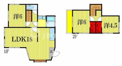 同じ建物の物件間取り写真 - ID:212042297344