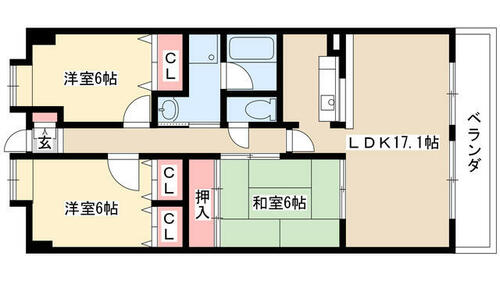 同じ建物の物件間取り写真 - ID:223032512264