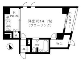 エスペランサ平河町 202 ｜ 東京都千代田区平河町２丁目（賃貸マンション1K・2階・42.77㎡） その1