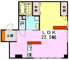 広島県広島市南区皆実町５丁目（賃貸マンション1R・2階・60.54㎡） その2