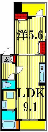 同じ建物の物件間取り写真 - ID:213101748782