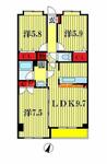松戸市常盤平１丁目 7階建 築18年のイメージ