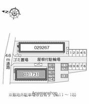 レオパレスｂｅｌ　ｓｕｏｎｏⅡ 107 ｜ 千葉県柏市高田（賃貸アパート1K・1階・22.35㎡） その13