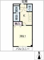 ライム・ライフ  ｜ 岐阜県可児市川合（賃貸アパート1K・1階・29.70㎡） その2