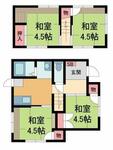 宝塚市野上１丁目 2階建 築60年のイメージ