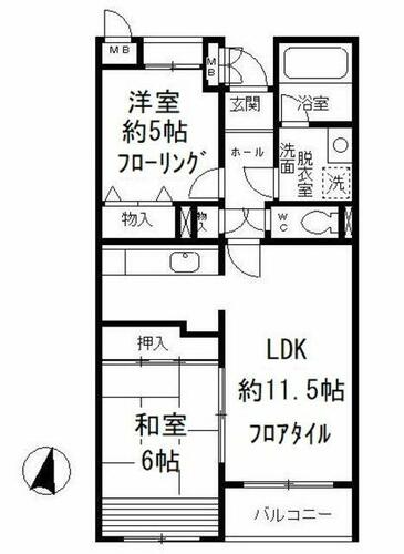 同じ建物の物件間取り写真 - ID:213103708443